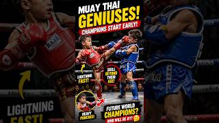 Kids Fighting Like PROS 😳 Muay Thai Future Champions!#usa #viral #tiktok #muaythai