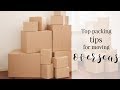 HOW TO PACK FOR MOVING HOUSE/MOVING OVERSEAS! |