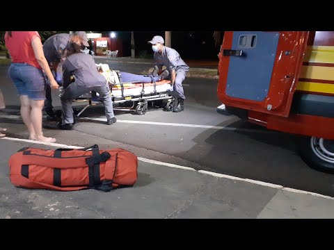 Moto foge após atropelar mulher em São Carlos