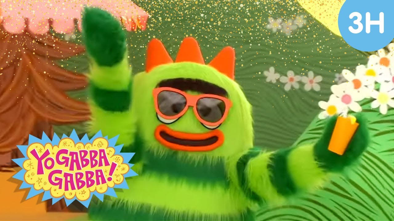 Adventures in Gabba Land! | Yo Gabba Gabba! | Best Moments | 3 hour ...