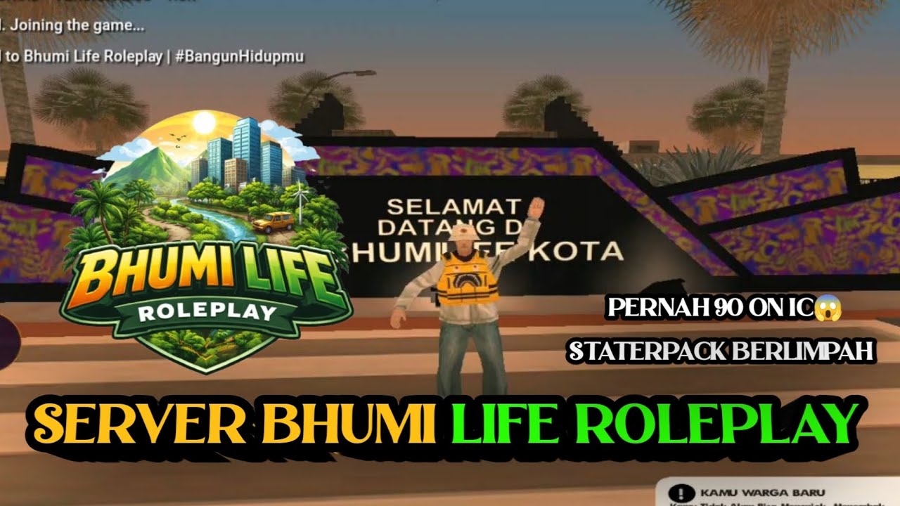 REVIEW SERVER BHUMI LIFE ROLEPLAY | GTA SAMP 