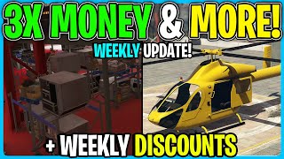 Gta Online Weekly Update 3X Money More