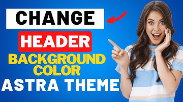 How To Change Header Background Color In WordPress Astra Theme 2025 🔥 - (FAST & Easy!)