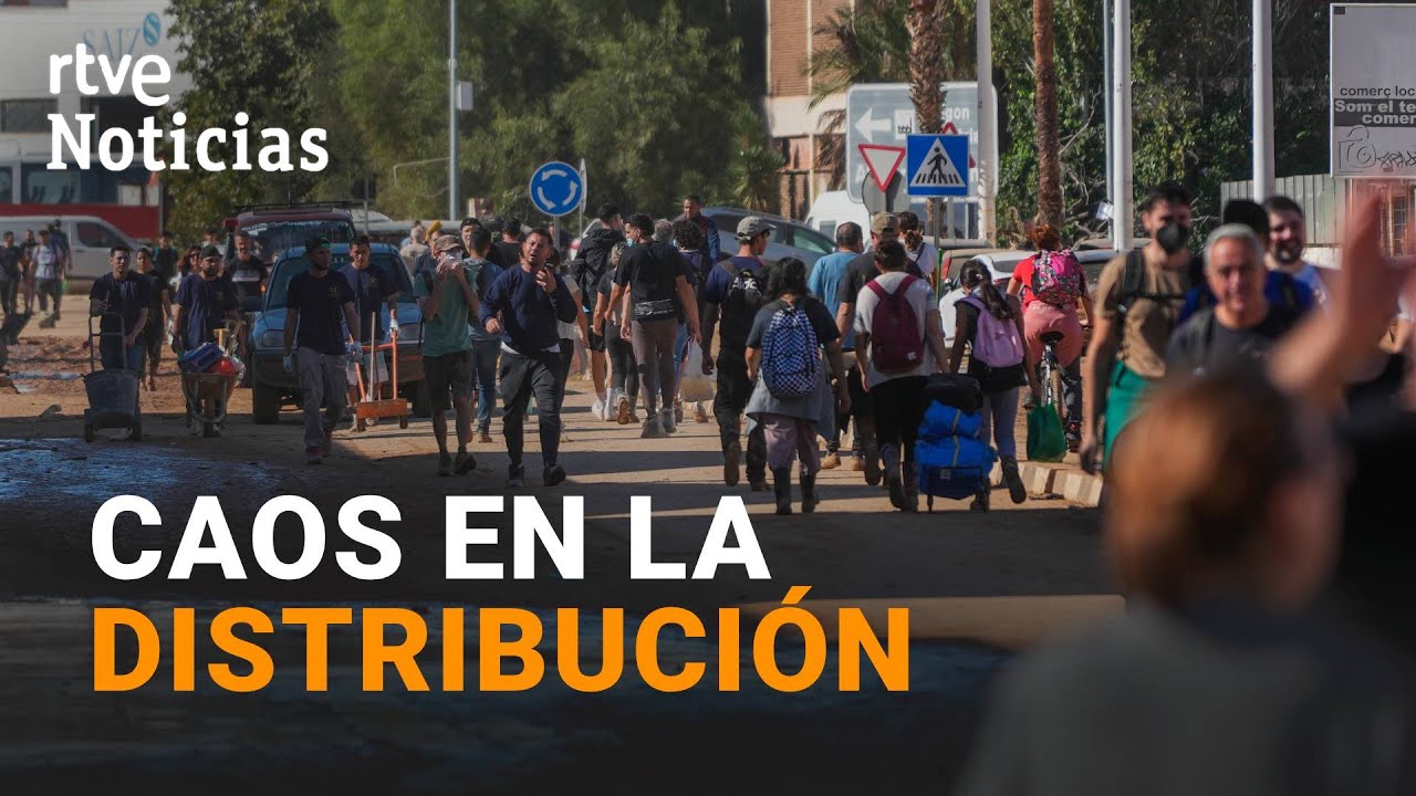 DANA: MILES de VOLUNTARIOS se DESPLAZAN a la ZONA en una OLEADA de SOLIDARIDAD con VALENCIA | RTVE