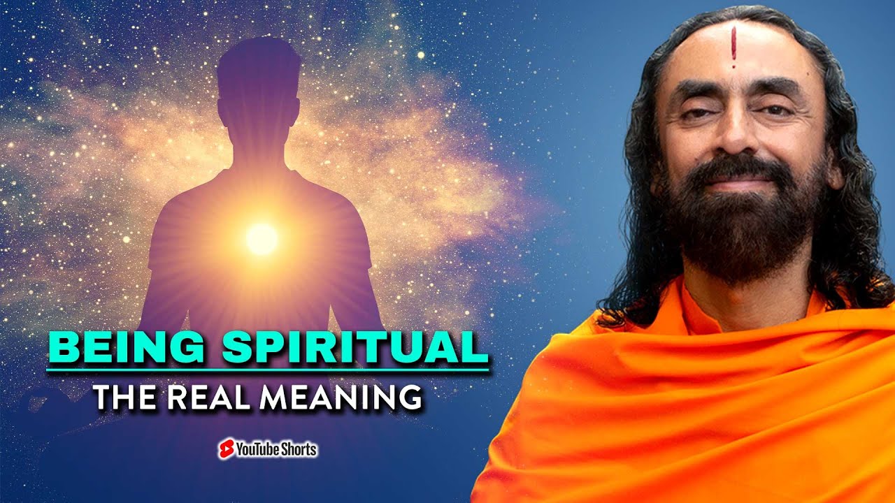Being Spiritual - The REAL Meaning | EYE OPENING Video | Swami Mukundananda #Shorts