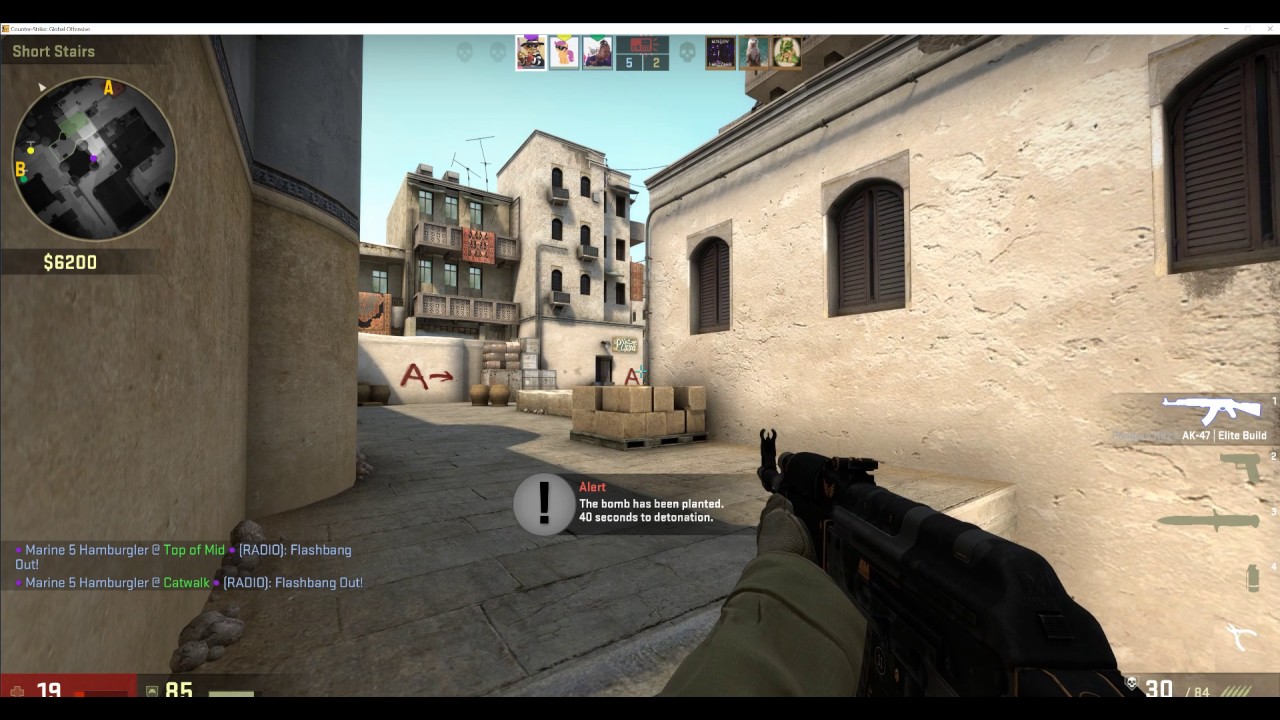 funny Cs:go ragdoll glitch