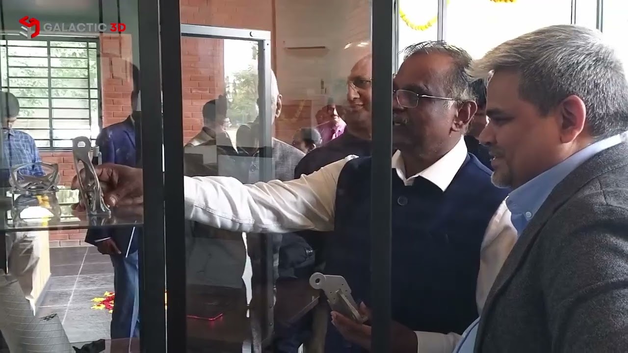 "Galactic 3D & Cambridge Institute Unveil India's Advanced Metal 3D Printing Facility!"