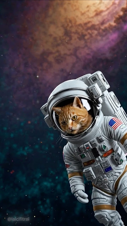 You Won’t Believe Where This Cat Went! #ai #cat #amazing #artificialintelligence #moon #catshorts