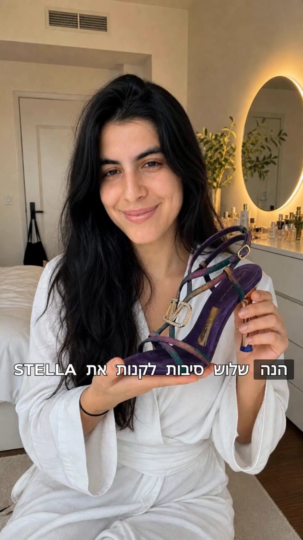 מודעת וידאו UGC אמיתית שנוצרה עם Sparkiz AI