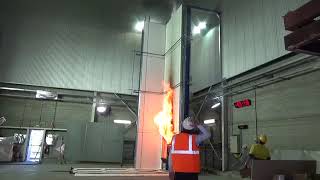 Alpolic F R assembled onto the ACLAD 4000 System