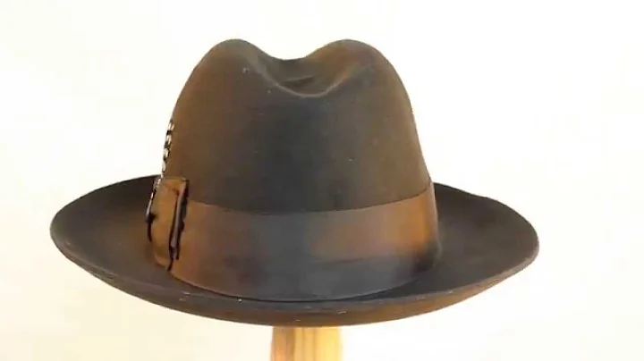 Stacy Adams Premium Wool Felt Center Dent Fedora i...