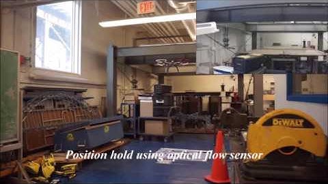 Optical flow stabilization on a quadcopter