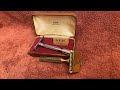 Gem 1912 vs Gem 1932 Micromatic Open comb.      Is the Micromatic OC the most aggressive Gem ever??