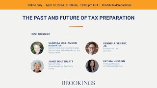 The past and future of public tax preparation