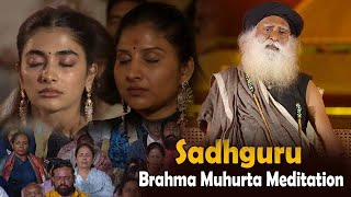 Sadhguru's Brahma Muhurta Meditation At MahaShivratri 2024 | Isha Yoga Center | YOYO TV Kannada