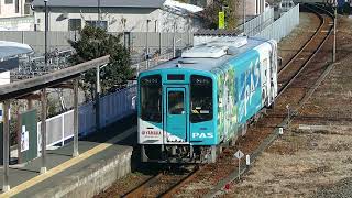 【天竜浜名湖鉄道】TH2100形　掛川駅での切り離し 発車