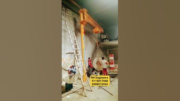 RH Make Jib Crane 180 degree rotation . For detail contact 9115817068