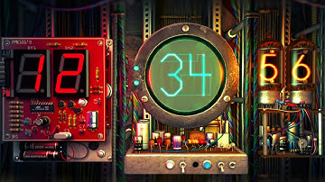 Digital Clock 3D Screensaver Trailer