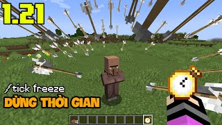 10 Điều Thú Vị Về Minecraft 1.21 Mà Bạn Có Thể Chưa Biết - Lệnh Ngừng Thời Gian !