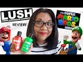 LUSH x SUPER MARIO BROS MOVIE Collaboration | Mario &amp; Luigi Shower Gel Reviews