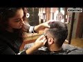 The side part haircut for indian men  dapper hairstyle  barbering by rashi herani