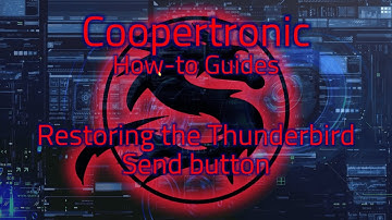 No send button in Mozilla Thunderbird - Quick Fix