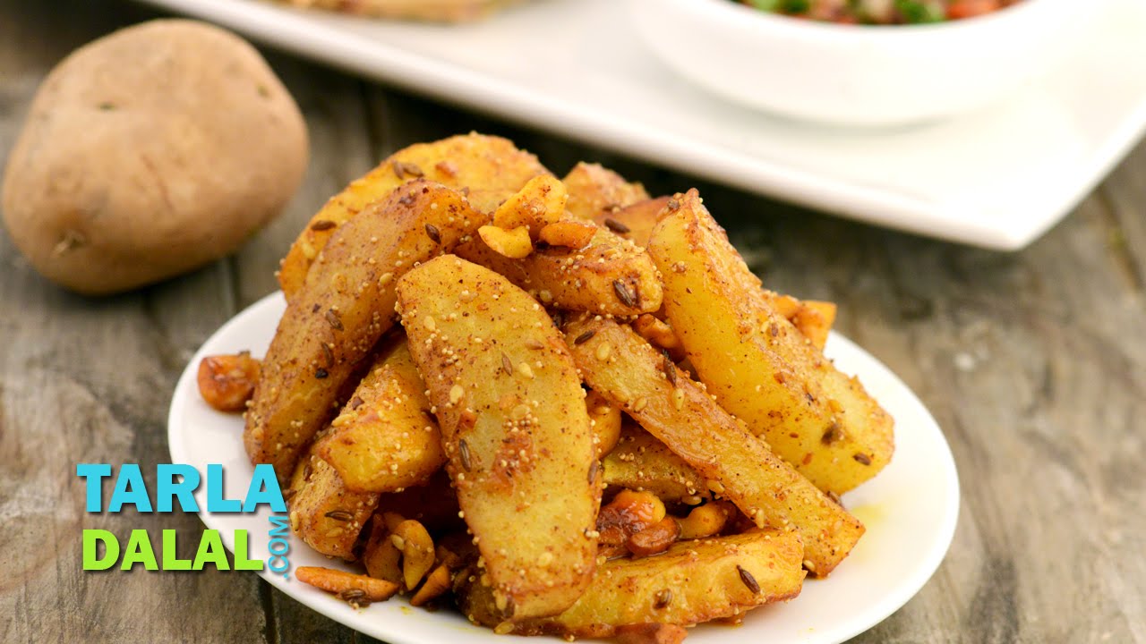 બટાટાની ચિપ્સનુ શાક Bateta Chips nu Shaak (In Gujarati ) by Tarla Dalal