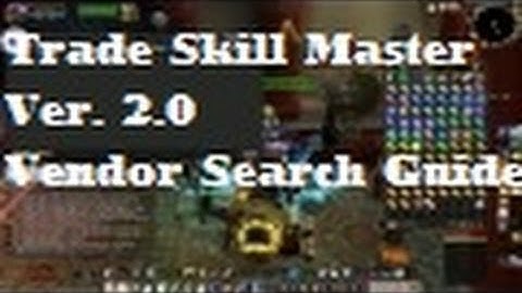 TSM 2.0 Vendor Search Guide - Silenthunder