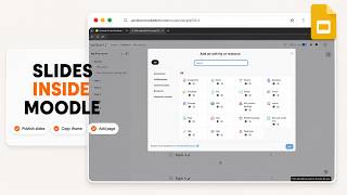 How to Embed Google Slides in Moodle (Moodle Embed Share)