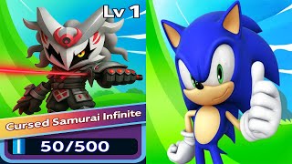 Sonic Dash - New Character Is Here Cursed Samurai Infintie Event Android, Ios Gameplay