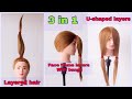 Middle Part Textured Layered Flow Straight Hair // Tutorial For Long Hair