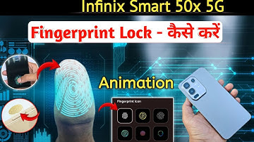 Infinix note 50x 5g fingerprint lock setting | Infinix note 50x 5g me fingerprint lock kaise lagaye