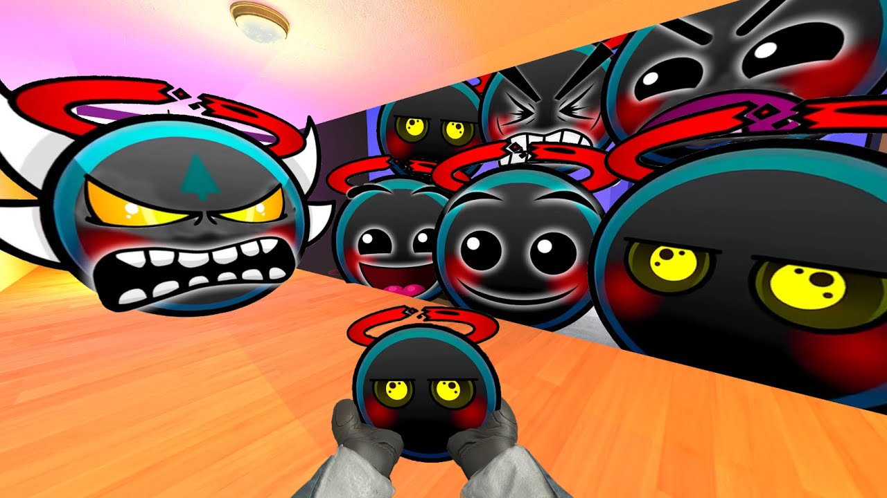 Спасаем BlackFace из Geometry Dash: «ЭТО СЛИШКОМ ОПАСНО» Nextbot Gmod