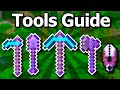 The ultimate minecraft 120 tools guide  pickaxe axe shovel hoe shears flint  steel