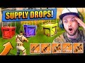 LEGENDARY SUPPLY DROPS in Fortnite: Battle Royale!