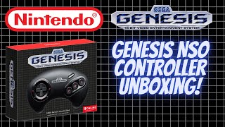 Sega Genesis NSO Controller Unboxing & Easter Eggs!