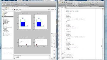 Matlab - water level control