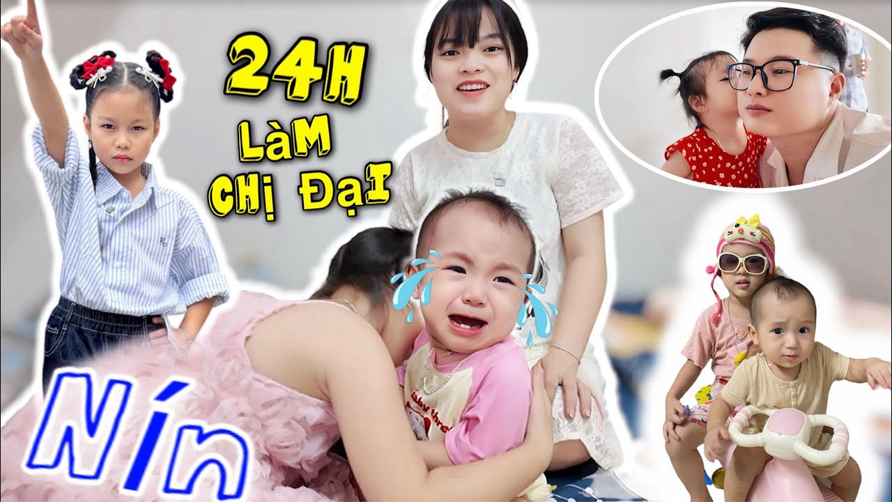 24H Quỳnh Nhi Ở Nhà Nhím Làm Chị Đại
