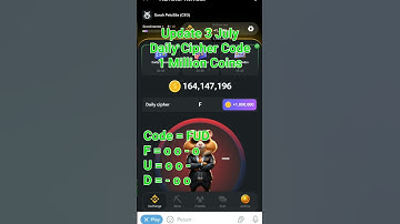 Hamster Kombat Daily Cipher Today 1M Coins 3 July - Hamster Kombat Morse Code Today #hamsterkombat