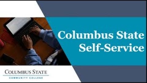 Columbus State Self Service