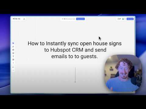 Sync Open House Leads to HubSpot CRM + Auto Email Follow-Up | n8n + SignSnapHome.com | FREE Template