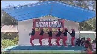 Senam #Cikini dan yel yel  penyemangat versi lomba di #Bangsring_underwater