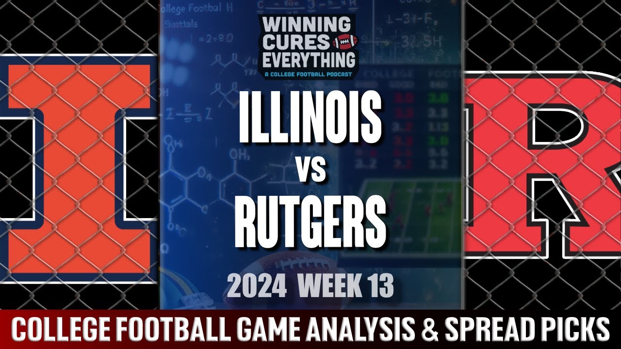 Rutgers vs Illinois Picks & Prediction Against the Spread 2024 College