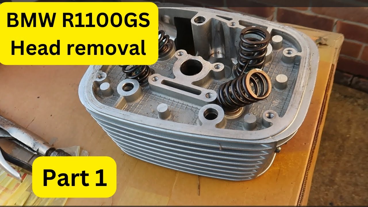 BMW R1100GS head removal Part 1 Project GS continues / #Motorcycle Restoration | Restoration Biker
