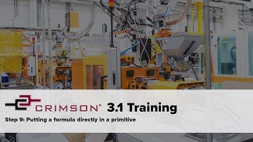 Crimson 3.1 Training - Putting a formula directly in a primitive