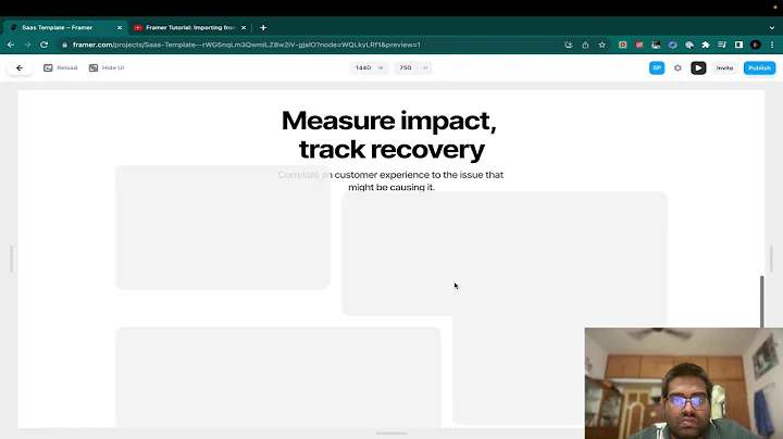 Building a Saas Landing Page on Framer | Live -2