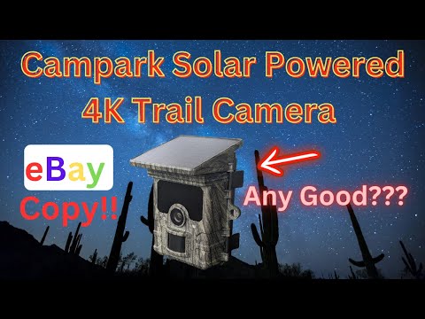 Campark 4K Solar Powered Trail Camera (eBay Copy)