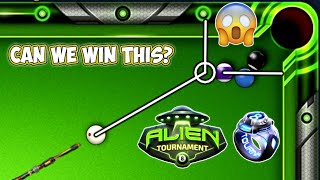 8 Ball Pool - Hardest POT to WIN the GAME - Alien Tournament 5 WINS Free RINGS New CUE - GamingWithK screenshot 4