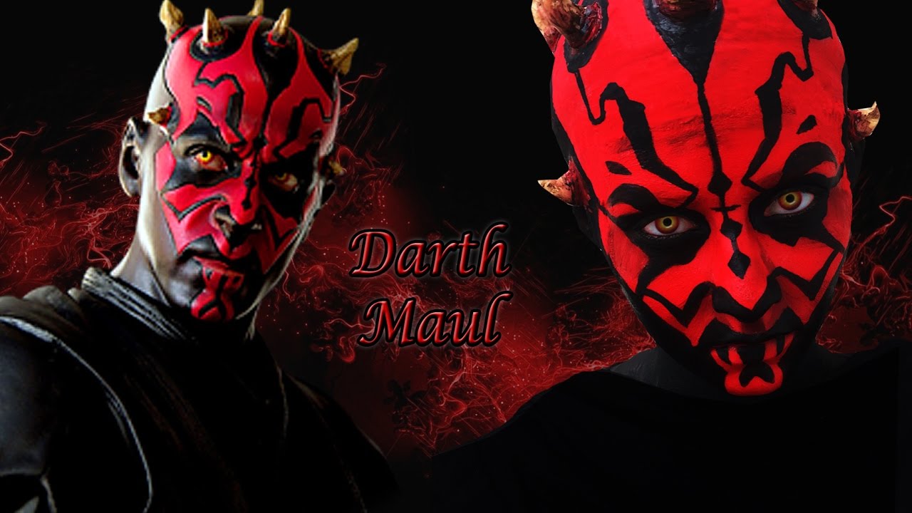 Maquiagem Darth Maul - Star Wars