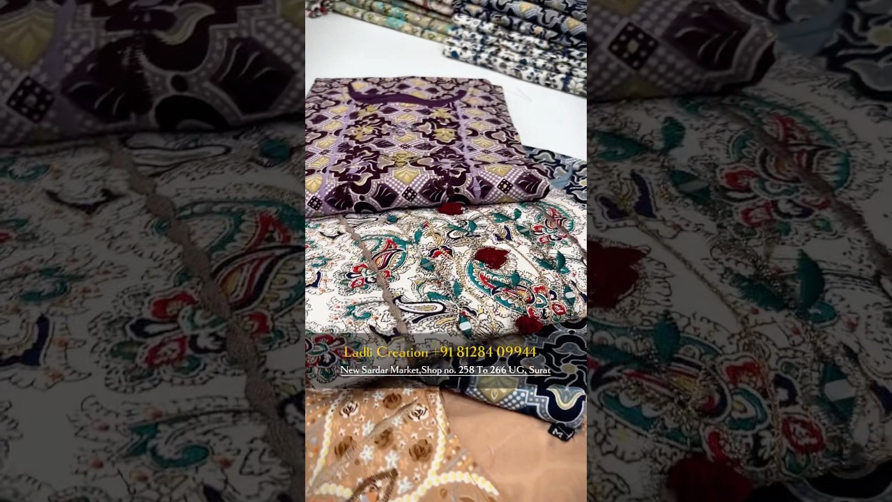 Trendy Partywear Silk Kurtis | Kurti Wholesale Market Surat | Premium Kurtis In Wholesale